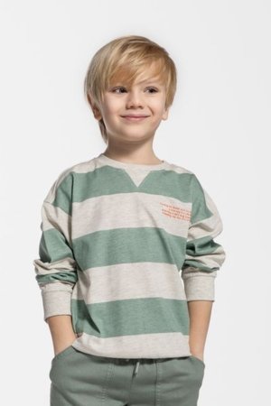 COCCODRILLO pikkade varrukatega särk SAGE TIME BOY KIDS, värv, WC5143101SBK-022-122, 122 cm 