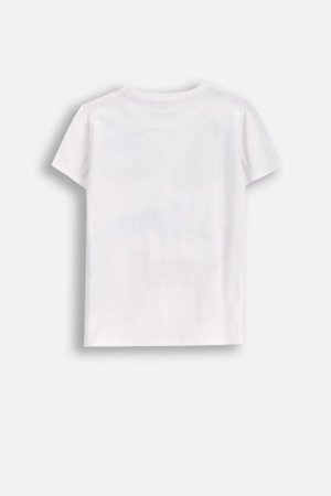 COCCODRILLO lühikeste varrukatega särk EVERYDAY GIRL C, valge, WC5143203VGC-001-152, 152 cm 