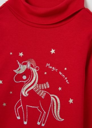 OVS Pikkade varrukatega ja kõrge kraega T-särk, cm, 002498249 