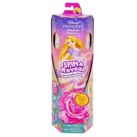 DISNEY PRINCESS Spin & Reveal Rapunzel  üllatusnukk, HTV86 