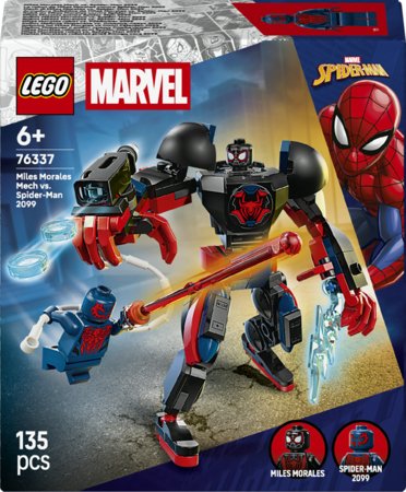 76337 LEGO® ǀ Marvel Miles Moralese robot vs. Spider-Man 2099 