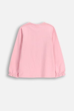 COCCODRILLO t-särgid FROSTING PUDDLE GIRL KIDS, roosa, cm 