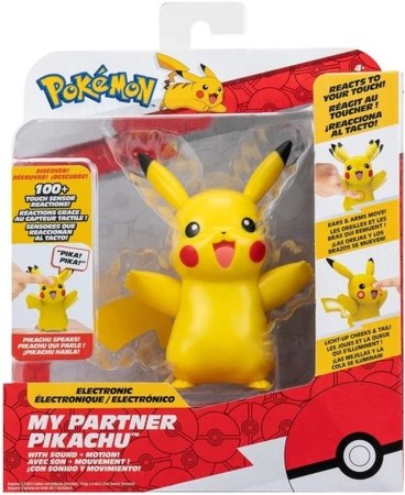 POKEMON interaktiivne Pikachu kuju heliefektidega, PKW3901 