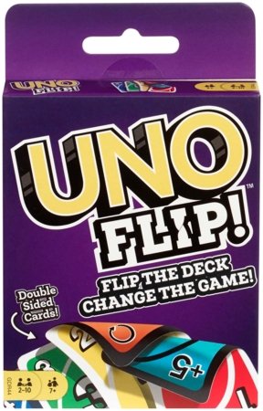 MATTEL GAMES UNO mäng kahepoolsete kaartidega, GDR44 