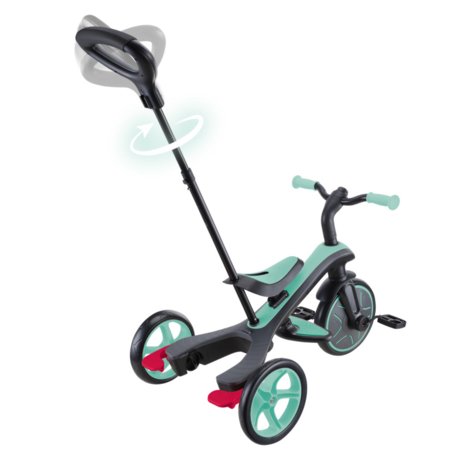 GLOBBER kolmerattaline jalgratas Trike Explorer 4in1, piparmünt, 632-206-2 632-206-2