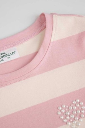 COCCODRILLO pikkade varrukatega kleit, roosa, WC6129103HGK-007-110, 110 cm 