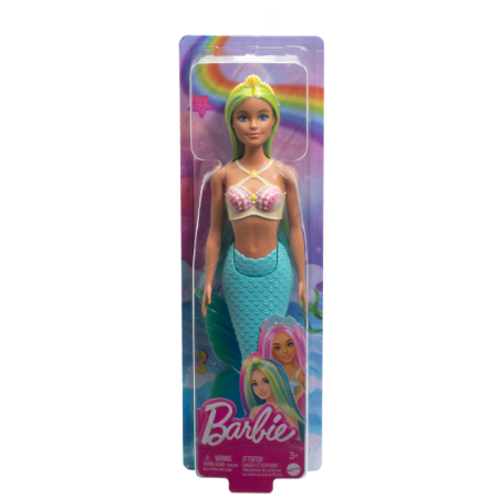 BARBIE Dreamtopia merineitsi sinise sabaga, HRR03 