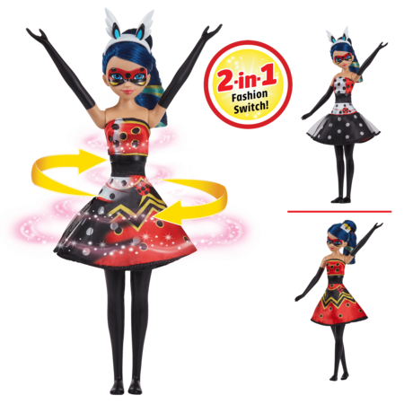 MIRACULOUS nukk Hero Switch Penny Bug & Bee Bug, 50417 