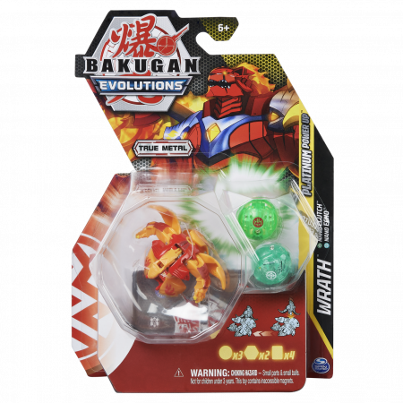 BAKUGAN komplekt Platinum Power-Up Pack, 6064788 6064788