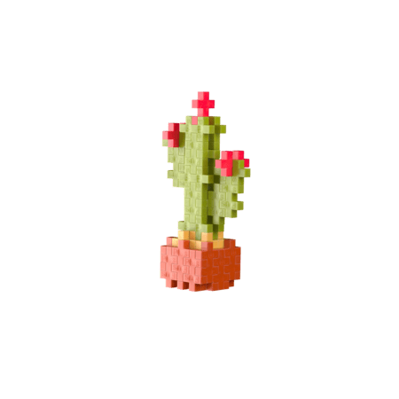 PLUS PLUS konstruktor Cactus, 4343 