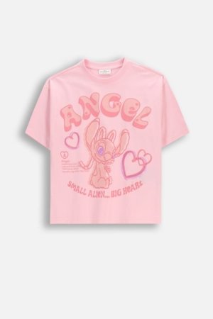 COCCODRILLO lühikeste varrukatega t-särk, roosad, cm 