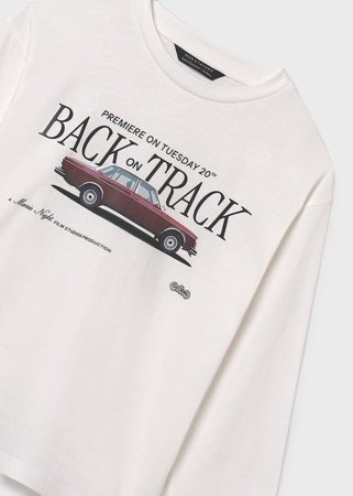 MAYORAL pikkade varrukatega t-särk, cream-car, 7.006-31, 16 cm 