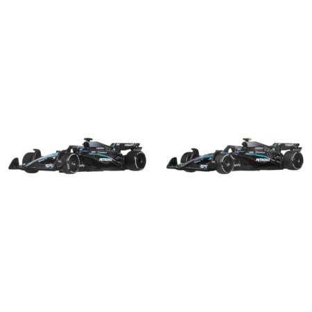 HOT WHEELS 1:64 Premium F1 Mercedes-Benz George Russell & Kimi Antonelli kahe auto komplekt, JMM93 