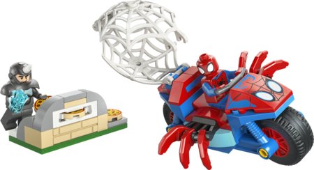 11206 LEGO® ǀ Marvel Spidey ja tema hämmastavad sõbrad Spidey oma mootorrattal vs. Rhino 
