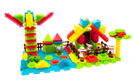 PICASSO TILES Magnetiline konstruktor Hedgehog Safari 100 osa, PTB100-SAFARI 