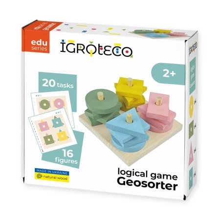 IGROTECO mängu loogiline mäng Geosorter, IG0729 