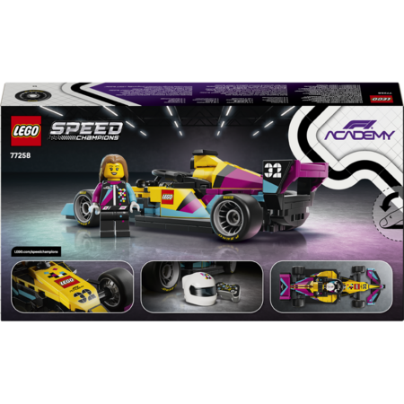 77258 LEGO® Speed Champions F1 ACADEMY™ LEGO® võidusõiduauto 