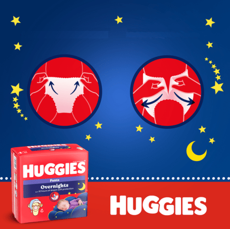 HUGGIES püksmähkmed Overnight, Suurus 5, 12-17 kg, 24 tk, 2661902 