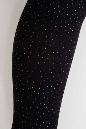 COCCODRILLO sukad TIGHT MICROFIBRE COLORFUL, must, cm 
