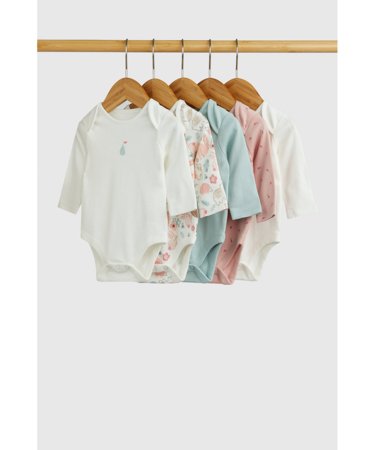 MOTHERCARE pikkade varrukatega beež bodi 5 tk., IF133 