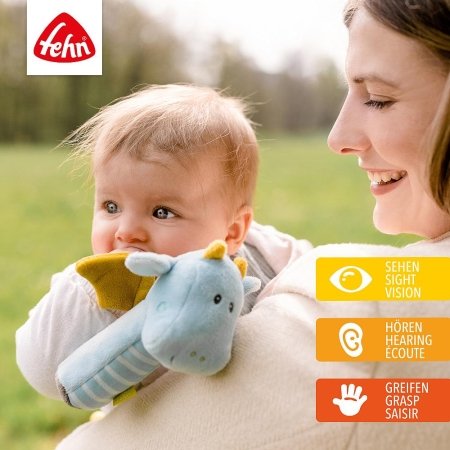 BABYFEHN pehme kõristi draakon, 399908 