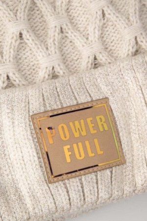 COCCODRILLO cap ACCESSORIES WINTER GIRL, beige, ZC4364302AWG-002-056, 56 cm 