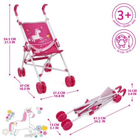 509 Crew Unicorn Hot Pink nukuvanker, T701039 