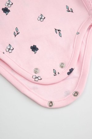 COCCODRILLO pikkade varrukatega hõlmikbodi, roosa, suurus 