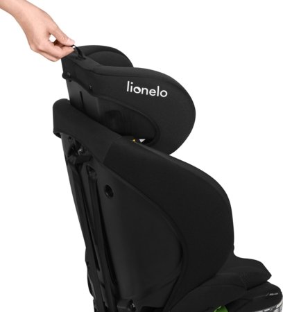 LIONELO turvatool BILLY I-SIZE, Black carbon, 76-150 cm. 