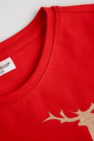 COCCODRILLO t-särk, punased, ZC5143106MER-009-140, 140 cm 