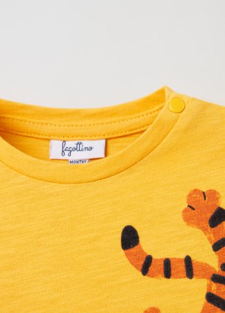 OVS BOY9-36M T-SHIRT L/S 2M 30-36 YELLOW 001848526 001848526