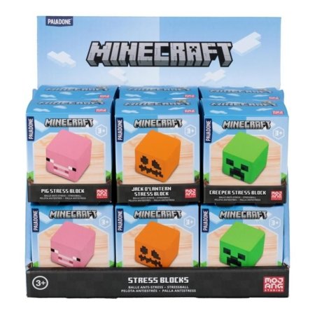PALADOME MINECRAFT Stressi leevendavad klotsid, PP11442MCFV2 