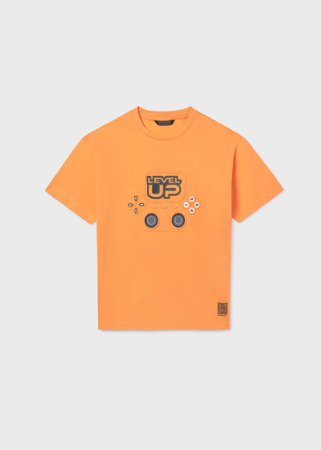 MAYORAL lühikeste varrukatega t-särk, apricot, 6.037-33, 157  cm 