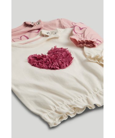 MOTHERCARE t-krekls ar garām piedurknēm 2 gab., AW23101 62 cm 