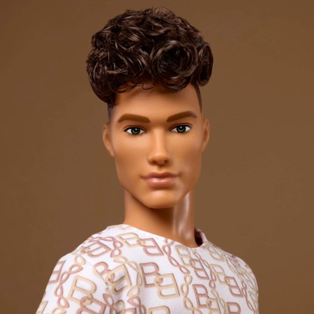 BARBIE Basics No10 Ken pruunide juustega nukk, JJX29 