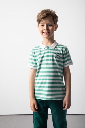 COCCODRILLO t-särk ACADEMY BOY KIDS, roheline, ZC5143601ABK-011-092, 92 cm 