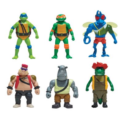 TMNT mängukomplekt 6 figuuriga Mutation Station, 84386 