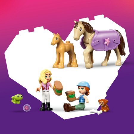 42695 LEGO® HORSE & BABY FOAL TRAILER 