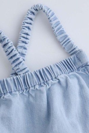 COCCODRILLO lühikeste varrukatega kleit HAPPY RETRO GIRL KIDS, sinine, WC5128302HGK-014-122, 122 cm 
