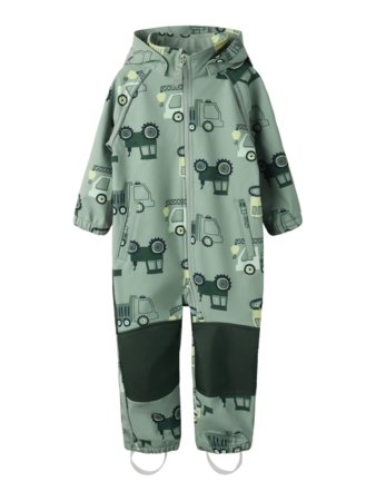 NAME IT kombinesoon ALFA, softshell, 13237076-7C8C87, 110 cm 