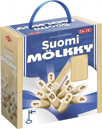 TACTIC Suomi Mölkky pahvilaatikossa, 55853 55853