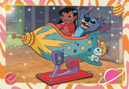 CLEMENTONI LASTELE PUZZLE Stitch 2025, 2x60 tk,, 24822 