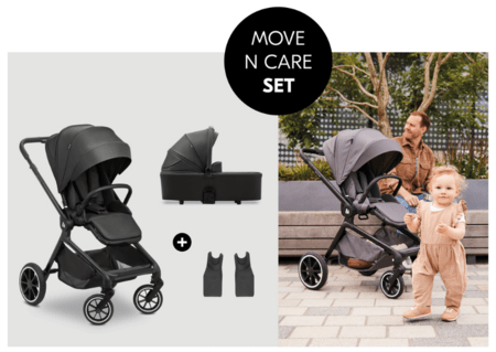 HAUCK universaalne käru MOVE N CARE SET, Black, 167236 