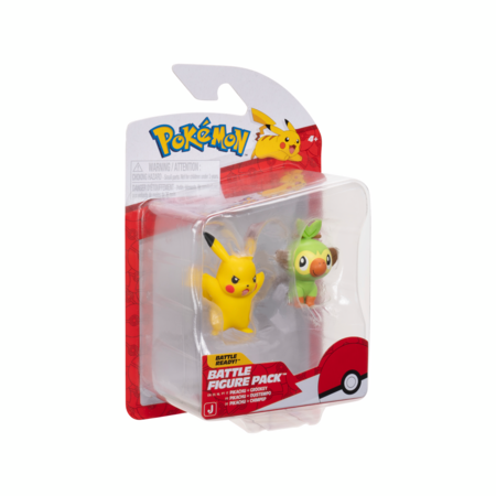 POKEMON Pikachu ja Grookey figuurid, 2 tk, PKW4075 