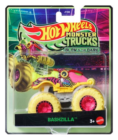 HOT WHEELS Monster Trucks pimedas helendavad autod, JFX08 