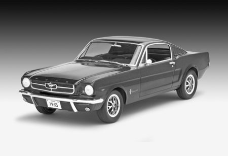 REVELL 1965. aasta Ford Mustangi mudel 2+2 Fastback, 67065 