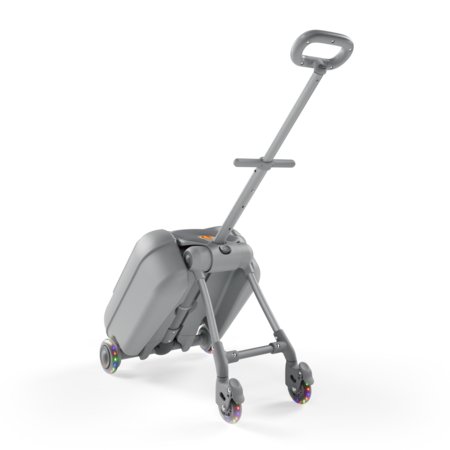 KINDERKRAFT reisikohver lapse kandmiseks CABBY, hall, KACABB00GRY0000 