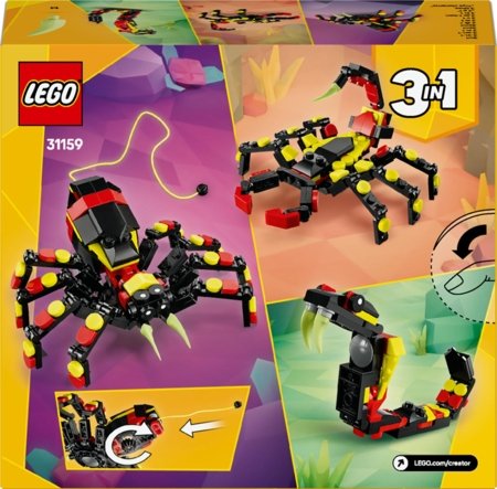 31159 LEGO® Creator Metsloomad: üllatav ämblik 