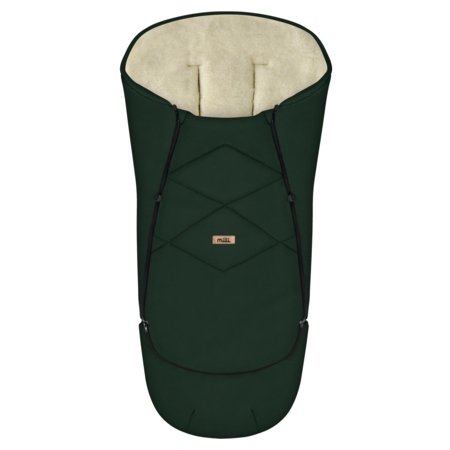 MILLI universaalne jalutuskäru soojakott EVERGROW, Bottle green, MIL1110161 