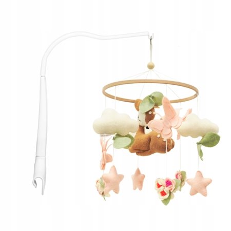 NENO võrevoodi karussell hoidikuga ROSI, NEN-BAB-ZB009 